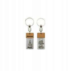 Porta Chaves Madeira Duplo Porta Chaves Madeira Duplo