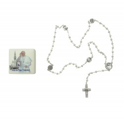 Terço do Papa Francisco C/ Oração Cx. Ilustrada Terço do Papa Francisco C/ Oração Cx. Ilustrada