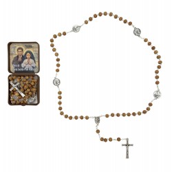 Terço Santa Jacinta e São Francisco em Madeira Terço Santa Jacinta e São Francisco em Madeira