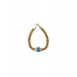 Pulseira Simples em Cortiça com Aplicação