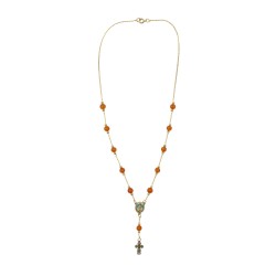 Gargantilha Vidro C/ Dourado Gargantilha Vidro C/ Dourado