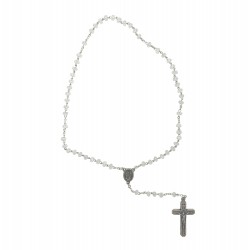 Terço Conta Disco-facetado Ametista Cristal 5mm Terço Conta Disco-facetado Ametista Cristal 5mm