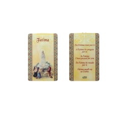 Cartão Led Imagem de Fátima 5 Linguas Cartão Led Imagem de Fátima 5 Linguas