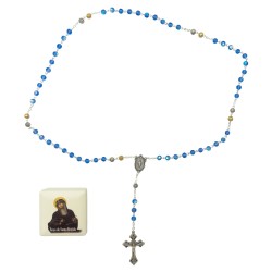 Terço de Santa Brígida C/ Oração e Cx. Ilustrada Terço de Santa Brígida C/ Oração e Cx. Ilustrada