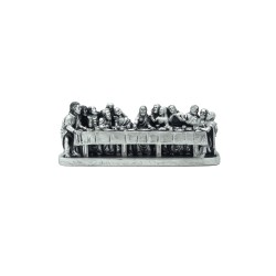 Última Ceia Prateada 16x5 cm Última Ceia Prateada 16x5 cm