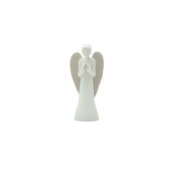 Anjo Branco a Rezar C/ Caixa 12cm Anjo Branco a Rezar C/ Caixa 12cm