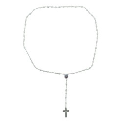 Terço Conta Oval Madre Pérola Terço Conta Oval Madre Pérola