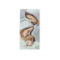 Quadro/ Placa C/ Sagrada Família 18x36cm Quadro/ Placa C/ Sagrada Família 18x36cm