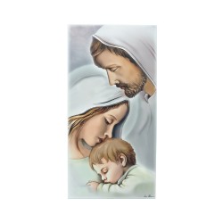 Quadro/ Placa C/ Sagrada Família 24x47.5cm Quadro/ Placa C/ Sagrada Família 24x47.5cm