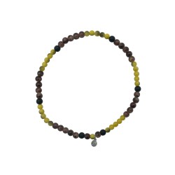 Terço de Fátima Elástico Conta de Pedra Terço de Fátima Elástico Conta de Pedra