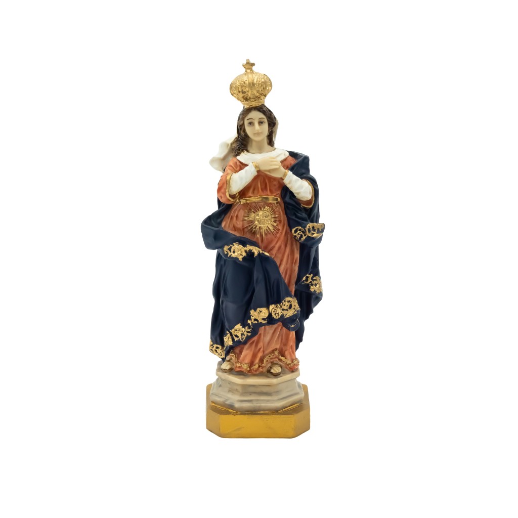 Nossa Senhora do Ó em Marfinite 20cm