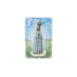 Quadro/ Placa C/ Nª Sra. Fátima 10x15cm Quadro/ Placa C/ Nª Sra. Fátima 10x15cm